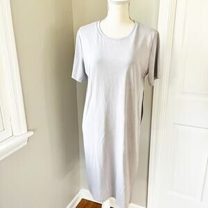 Club Monaco Gray Shirt Dress